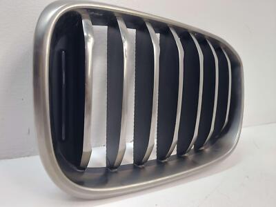 18-20 BMW X3 G01 M40I LEFT UPPER GRILL GRILLE CERIUM GREY SURROUND