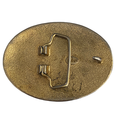 Ivan Western Belt Buckle Siverl Gold Tone Flower Swirl  display picture 1