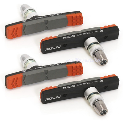 XLC V09 V-BRAKE BREMSSCHUHE FAHRRAD BREMSGUMMIS FELGENBREMSE BREMSKLÖTZE SHIMANO
