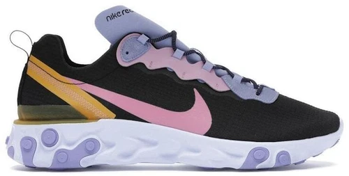 Nike React Element 55 Black Palest Purple