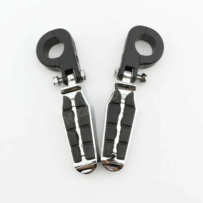 Motorcycle 1 1/4" Highway Foot Pegs fit for Harley Touring Road Glide Road King - Image 4 of 4