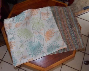 blue print throw pillows