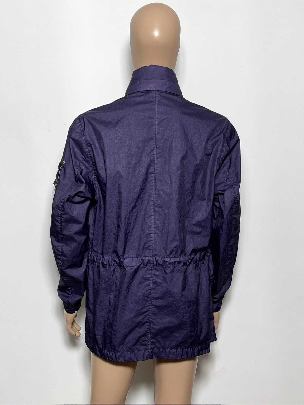 Stone Island Membrana 3L TC Giacca da campo M 781542423 Cappotto viola inchistro nuovo con etichette