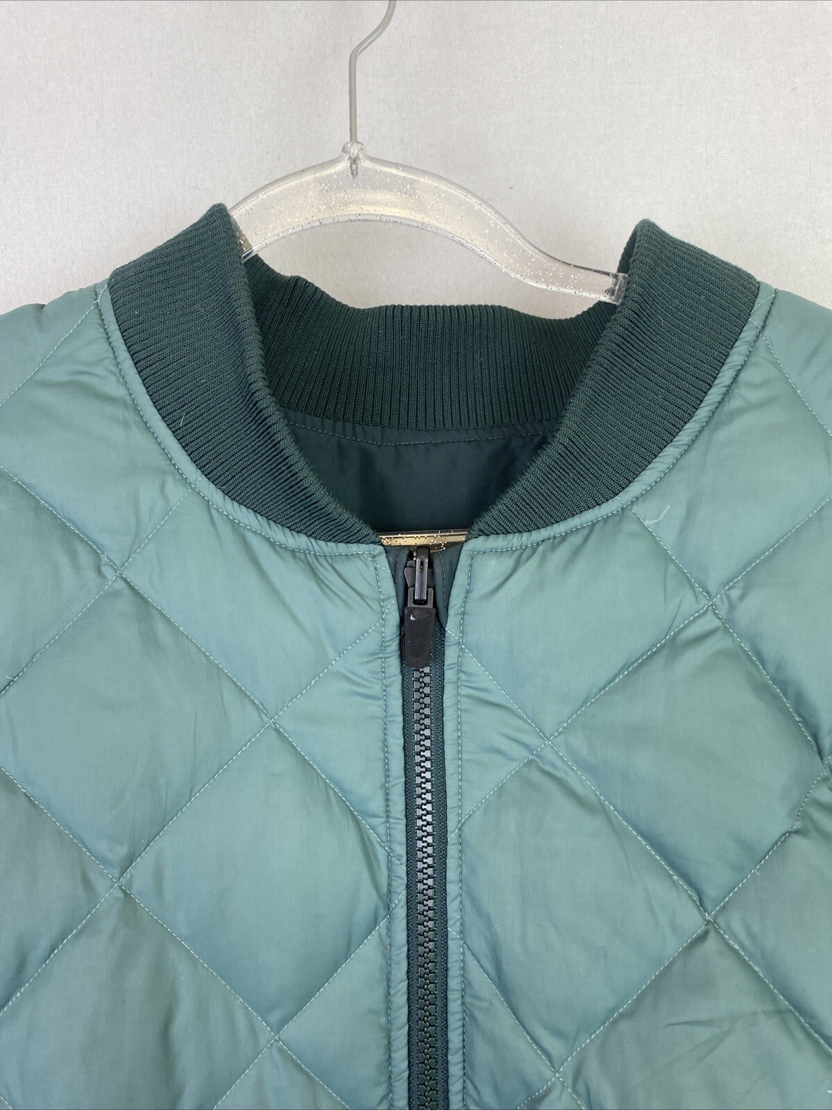 SACAI X NIKE Nike Bomber Giacca Uomo Extra Large Verde Reversibile Piumino Trapuntato Cappotto