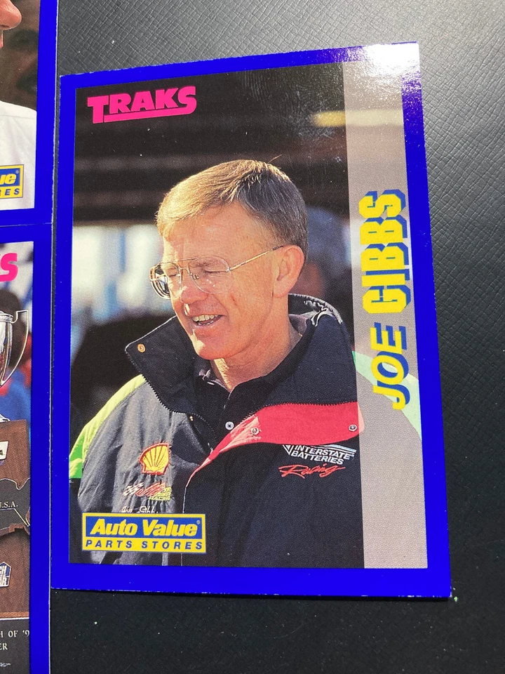 1994 NASCAR Traks Auto Value Parts Stores Complete Set 51 Gordon Allison Gibbs + - Image 3 of 4