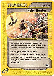 E Skyridge - Relic Hunter Pokemon Card 120/182