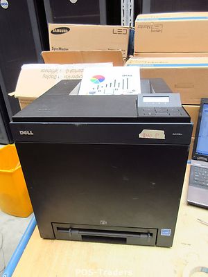 290 PRINTS DELL 2130CN FX890 USB Network Farbe Color Laser Printer FULL TONERS
