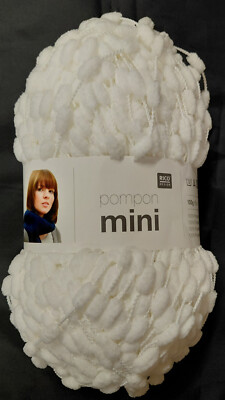 100 g Rico ''pompon mini'' Farbe 01