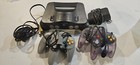 Nintendo 64 System + Controllers And Plugs working! Free Shipping