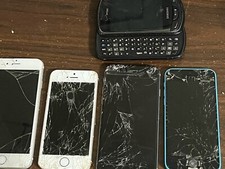 Lot of 5 Mix iPhone 5s and iPhone 6 -Samsung Y2K -For Parts/Not Working -