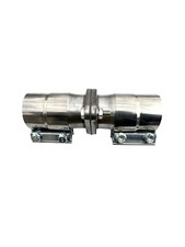 2.50 Inch Exhaust Flange Repair Pipe Kit 2 Bolts Gasket Hardware With Clamps