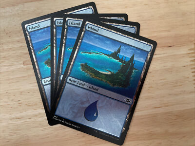 4x Island [FOIL ETCHED](483) - Modern Horizons 2 (MH2) - Magic the