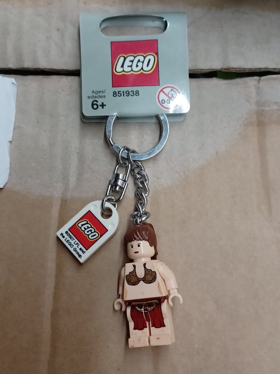 Lego Star Wars 851938 Princess Leia Minifigure Keychain Keyring