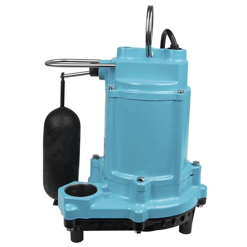 Bomba de sumidero sumergible automática de hierro fundido de alta resistencia de 1/3 HP eliminación de aguas residuales - Imagen 3 de 7