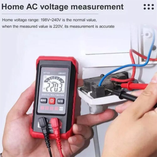 Professional Digital Multimeter Voltmeter Ohmmeter Ammeter Multi Tester Meter TK - Picture 12 of 36