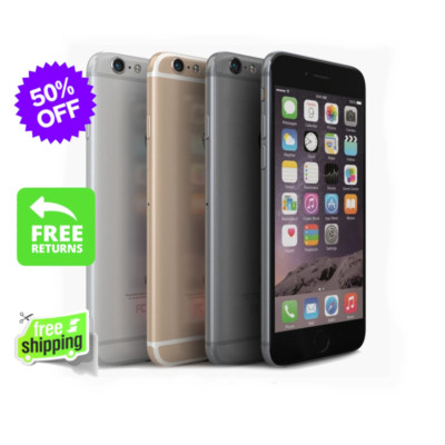 Apple iPhone 6 16GB 64GB Gold, Silver, Space Gray Verizon T-Mobile Unlocked