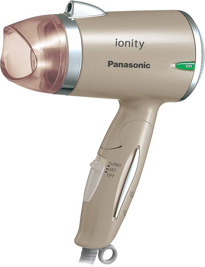 NEW: Panasonic Hair Dryer Ionity Overseas Compatible Gold EH-NE4B