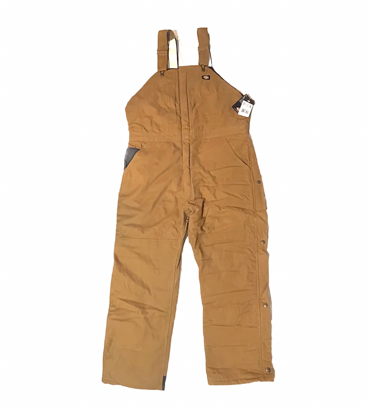 New - Dickies heavyweight duck bib overall Reinforced Double Knee. Size XL