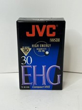 Sealed JVC VHS-C High Energy EHG 30 Pro HiFi 90 min TC-30 Compact Tape