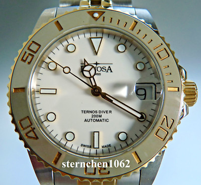 Davosa * Ternos Medium Ceramic * Stahl * Bicolor * Ref. 166.197.02 *Automatik * 