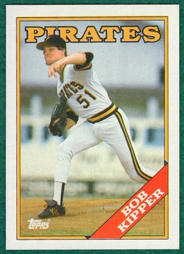Bob Kipper - 1988 Topps #723 - Pittsburgh Pirates Baseball Card - 第 1/2 張圖片