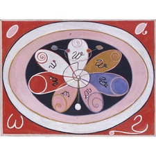 HILMA AF KLINT KLINT OLD MASTER ART PAINTING PRINT 12x16 inch 30x40cm POSTER REP