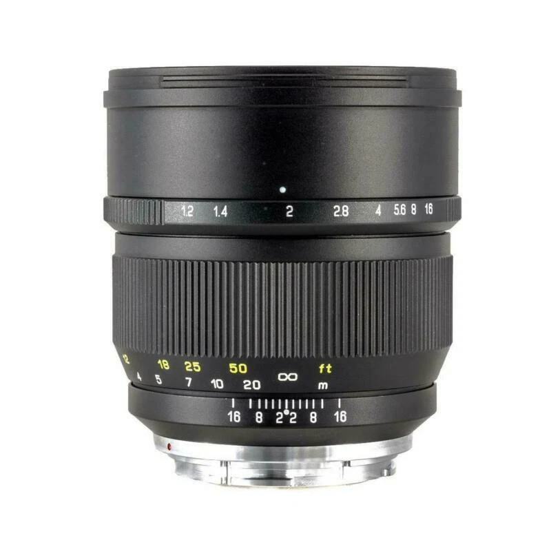 Zhongyi 85mm F1.2 Full Frame Large Aperture MF Lens For EF/RF/E/GFX/F/Z/L mount - Image 2 of 4