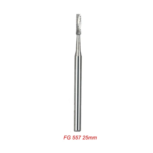 CARBIDE BUR Surgical Length Cross Cut Fissure FG 557 ( 5 Burs ) FG-557XL - Picture 7 of 24