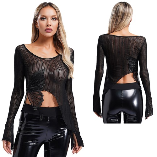 Camiseta para mujer elegante postura top ropa de baile amigable con la piel se ve bonito ballet - Imagen 4 de 68