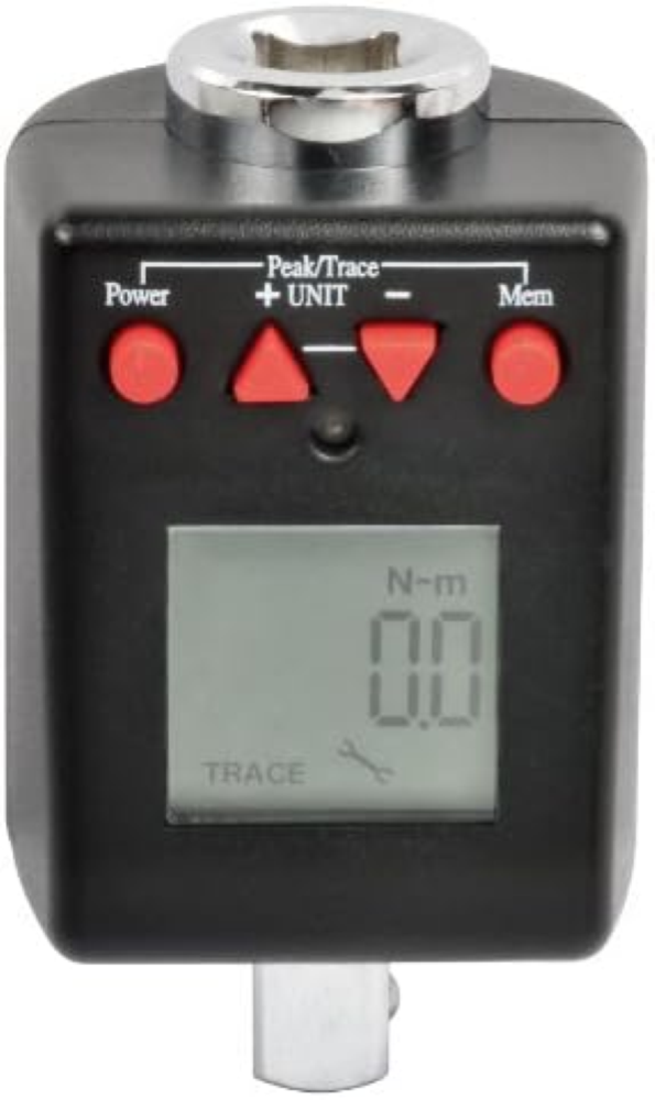 SW-Stahl, Adattatore digitale per chiave dinamometrica, 10 mm, 3/8 Zoll, 135 Nm,