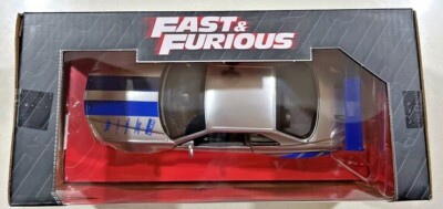 Jada toys Fast & Furious Brian's Nissan Skyline GT-R [R34] Silver