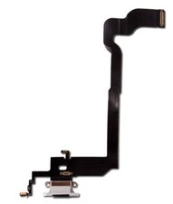OEM Charger Charging Port Dock Connector Flex Cable Replacement iPhone X White