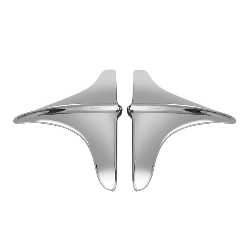 Chrome Smooth Rear Fender Trim Tip 89 - 06 Harley Davidson Softail