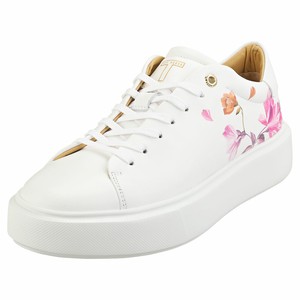 ted baker womens white trainers