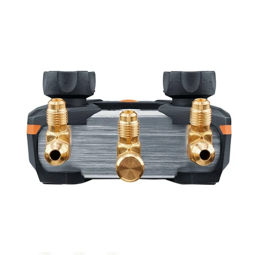 Testo 550s Digital Manifold Kit Refrigeration Meter 0564 5501 w/ 2x Clamp Probes - Picture 4 of 7