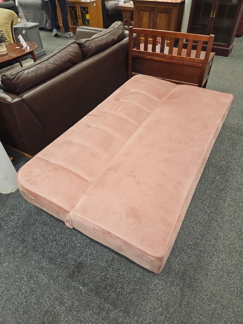 Blush Pink Sofa Bed CS L36 eBay