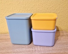 Tupperware,2er Set Cubix-Dosen,Essentials,quadratisch, bunt,Neu+OVP !!