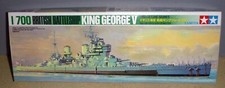 TAMIYA BRITISH BATTLESHIP KING GEORGE V Waterline Series 1/700 Unbuilt Model Kit