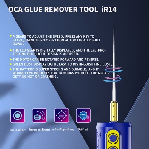 Portable Clean Machine Phone Screen Remover Tool Mobile Phone Screen - Zdjęcie 5 z 8