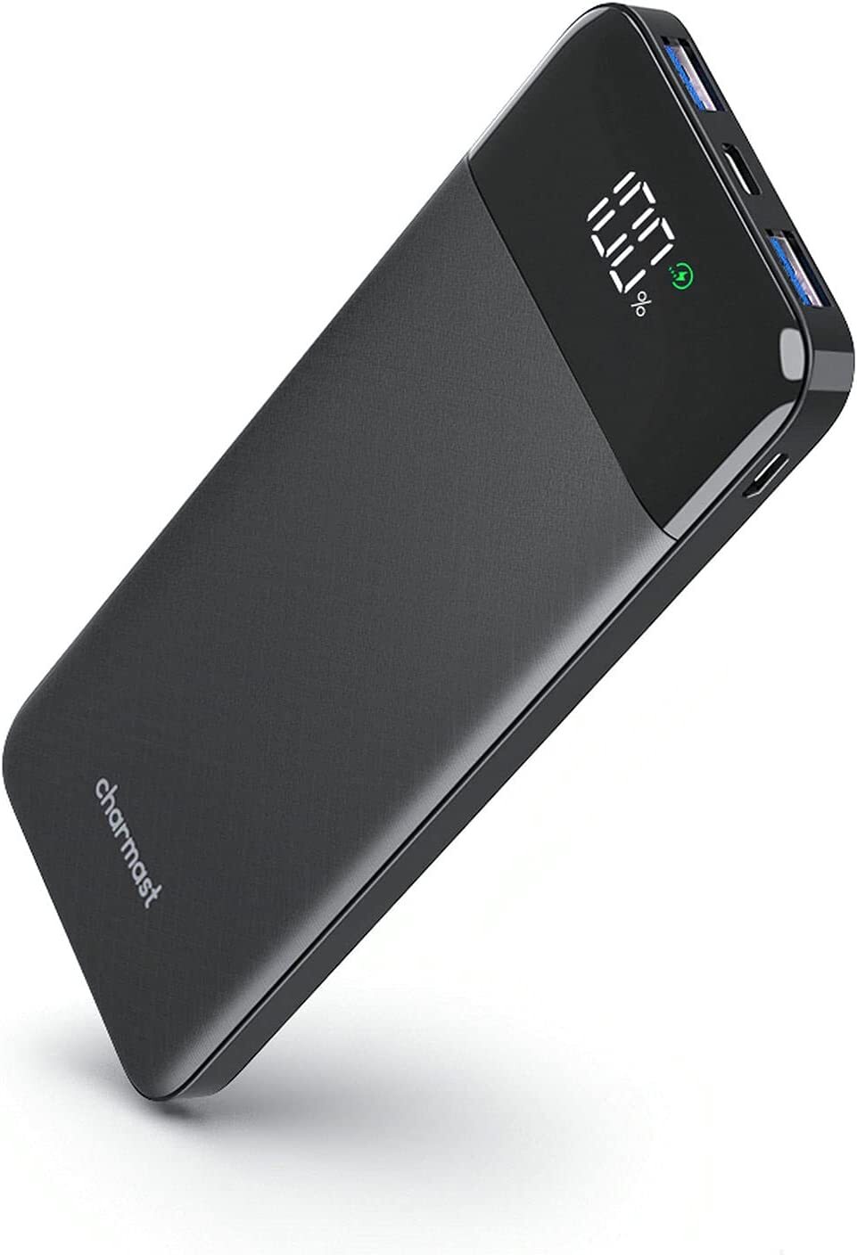 Portable Charger, USB C Battery Pack, 3A Fast Charging 10400mAh Power Bank Slim-image