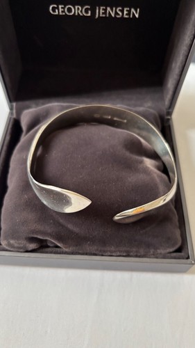 GEORG JENSEN SPOON-CLEOPATRA BANGLE USED - Picture 4 of 5