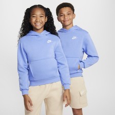 Nike Sportswear Big Kids Club Fleece Pullover Hoodie - Small