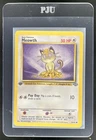 1999 Pokemon Jungle 1st Edition Meowth #56/64