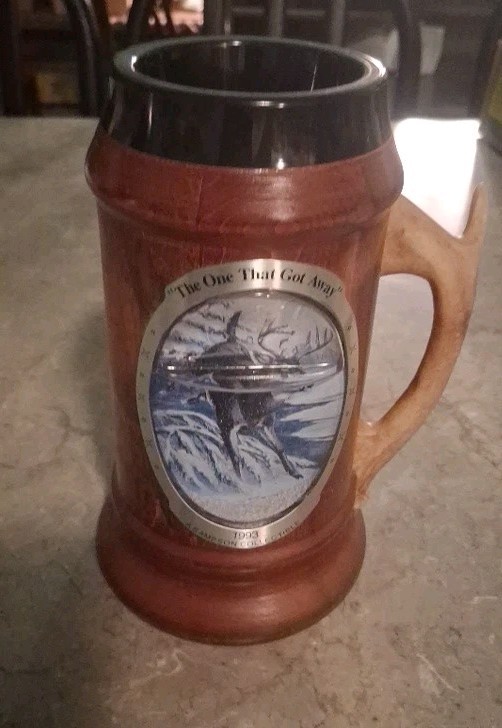 Vintage Sampson Wooden Mug – The One That Got Away