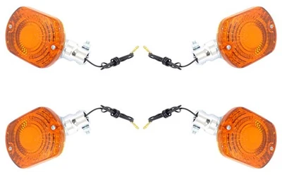 4x clignotants avant/arrière pour KAWASAKI KZ 440, Z 1100 1000 750 500 440 400 - Photo 1/4