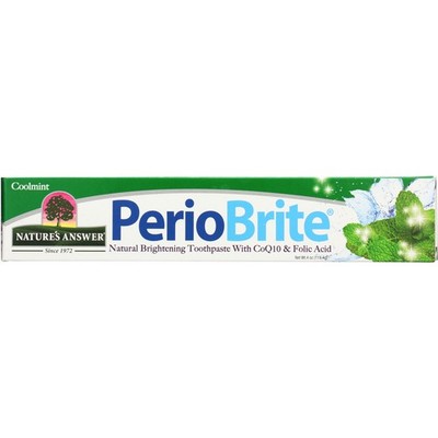 Nature'S Answer Perio Brite Natural Brightening Toothpaste Coolmint