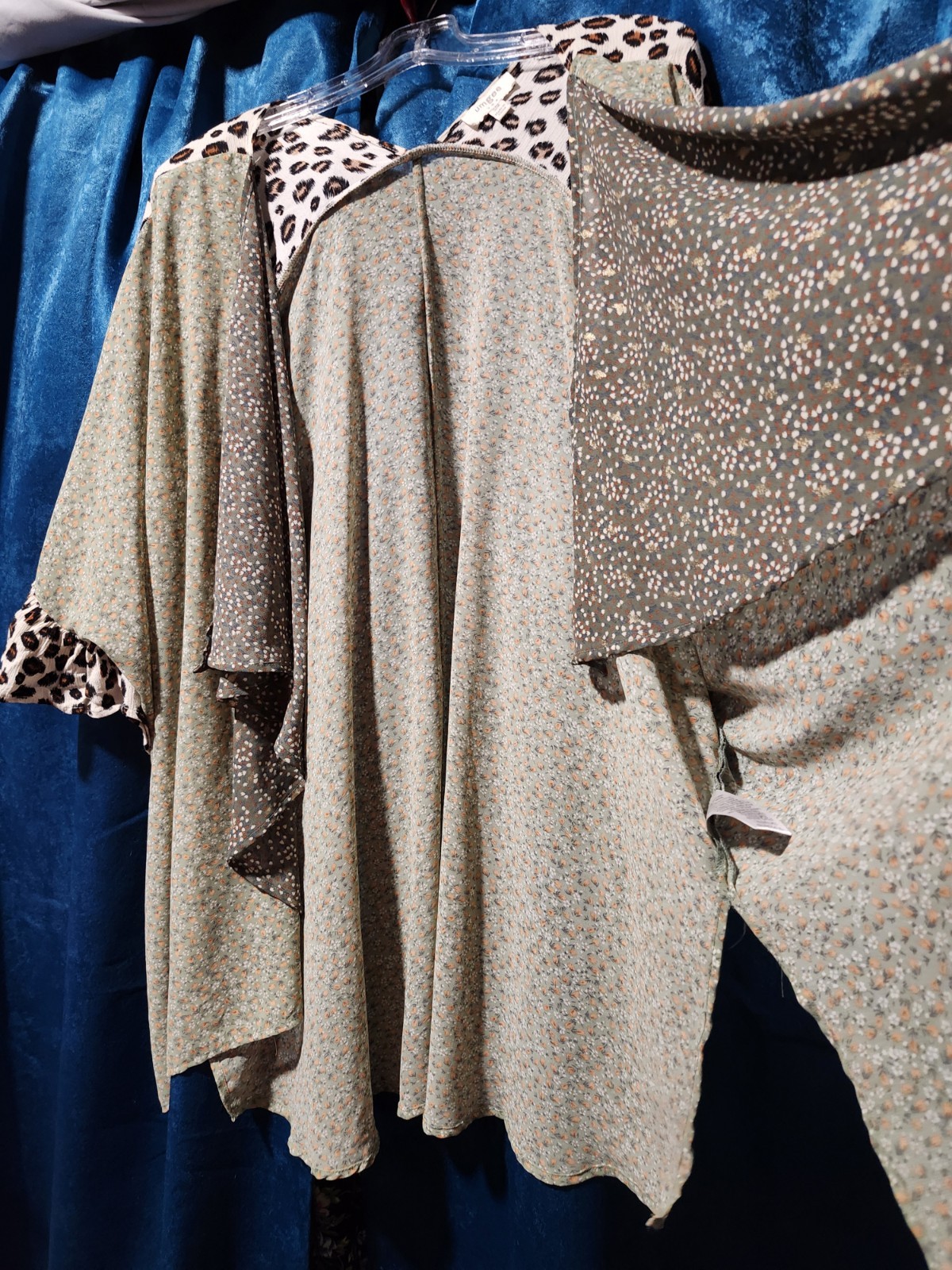 Umgee Multicolored/pattern Lightweight Oversized … - image 2