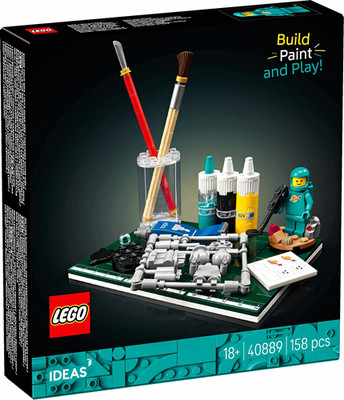 LEGO Ideas - 40889 - Build, Paint and Play! - NEW NEU PRE-SALE