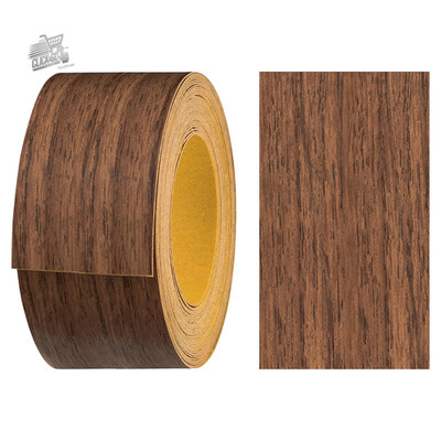 Melamine Edge Self Adhesive Walnut 40mm 5m Wood Veneer Shelves