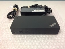 Lenovo ThinkPad USB-C Dock DK1633 40A9 with Power Adapter  USB-C Cable